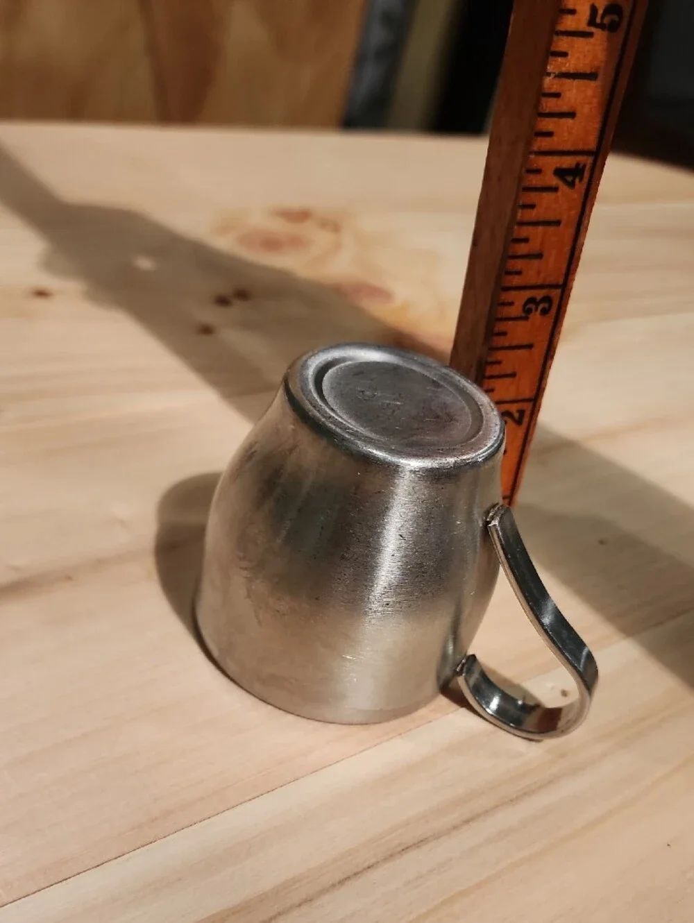 World Tableware 3oz Stainless Steel Espresso Cup
